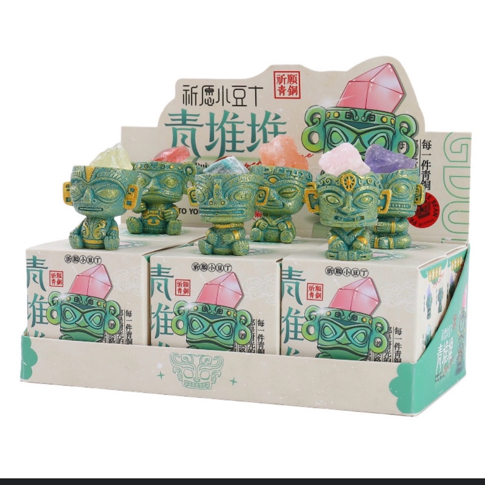 Tiki Island with crystals full case of 6 blind boxes